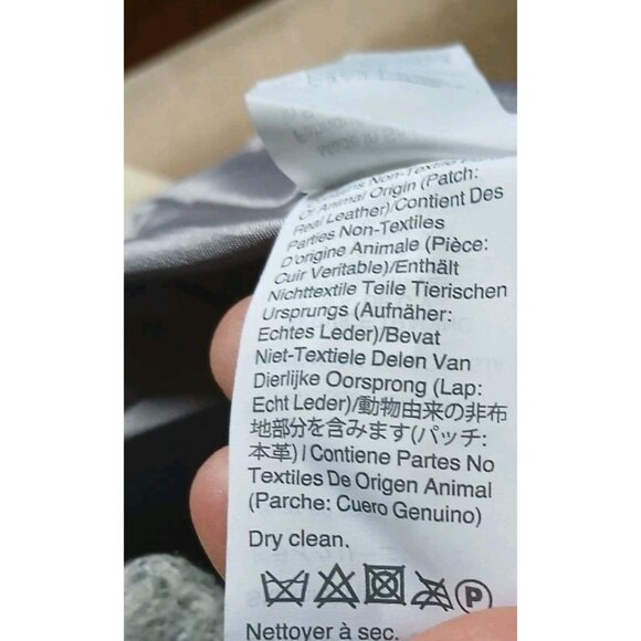 J. Crew Chateau Parka Italian Stadium-Cloth Wool Coat Size 4 Gray Fur Trim Hood - Picture 11 of 11